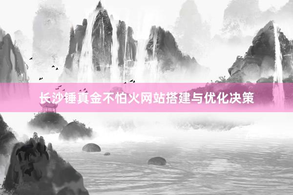 长沙锤真金不怕火网站搭建与优化决策